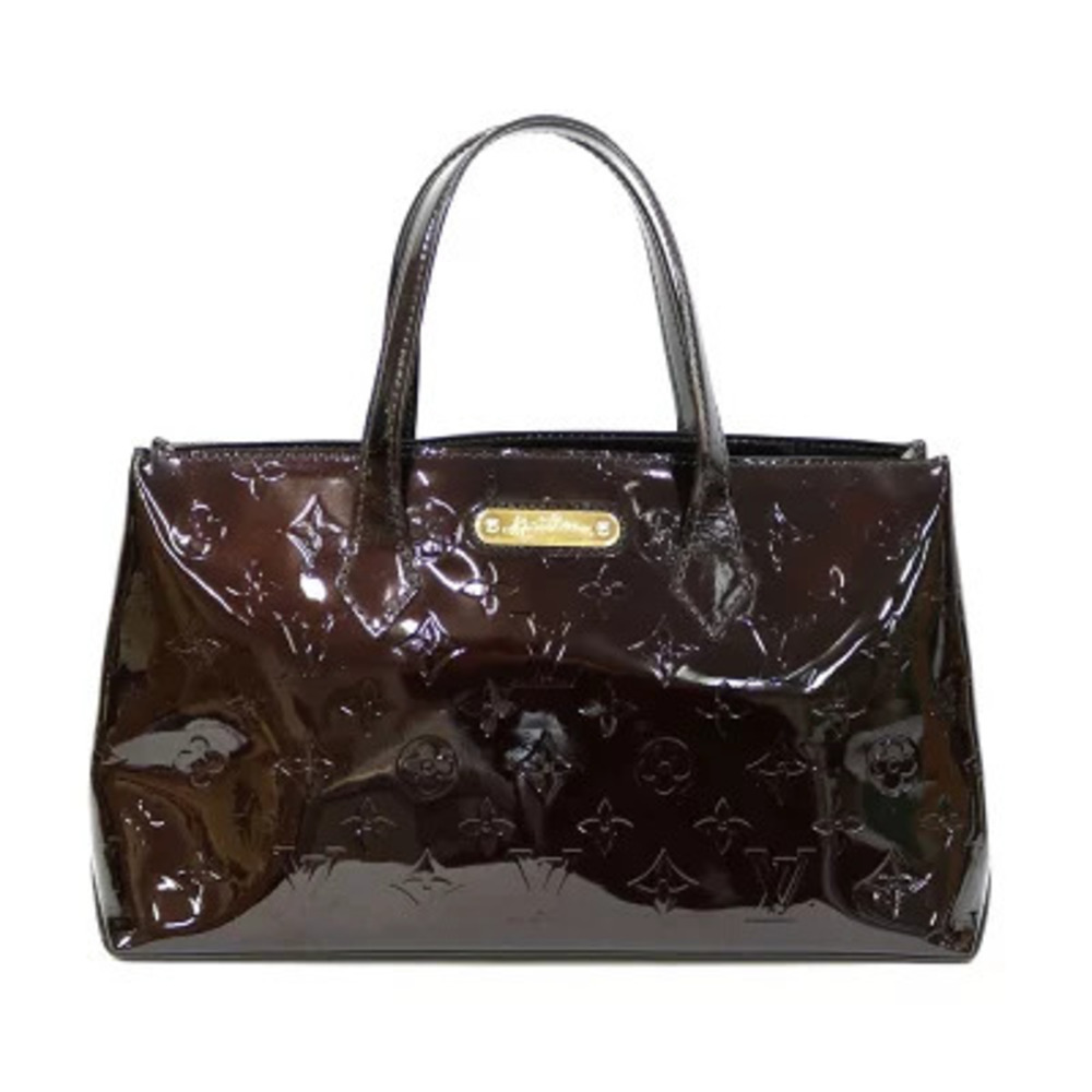 Louis Vuitton Wilshire Vernis Tote Bag Monogram Purple - Picture 1 of 7